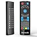 Staxverade 3 in 1 Bluetooth Remote Control Compatible with Amazon Fire TV/Stick /Android TV/Box/Windows/Raspberry pi 3-Universal Bluetooth Infrared Remote with Backlit Qwerty Keyboard
