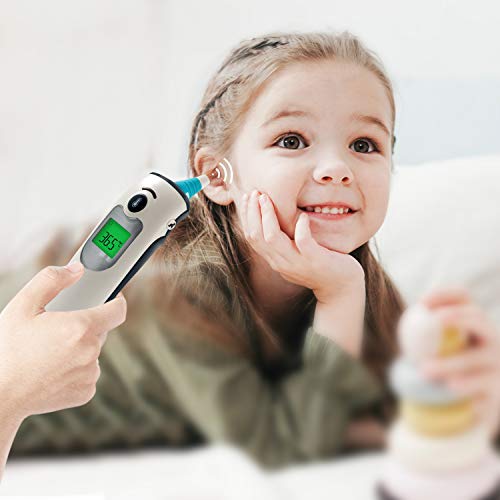 No Touch Forehead and Ear Temperature Measurement Device for Baby and Adult with Intelligent