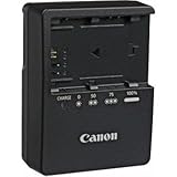 Original Genuine Canon LC-E6E Battery Charger JP Plug for EOS 5D Mark II 7D 60D [Non-retail Packaging]