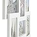 VonHaus White Collage Frame – 4x6 Picture Frame Collage – 12 Opening Photo Frame - White Wooden Photo Frame
