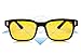 SafetyBlue ™ Screen Savior Blue Light Blocking Glasses - Computer & Gaming Eyewear to Reduce Eye Strain/Yellow Lenses Block Light/Eliminate Eye Strain