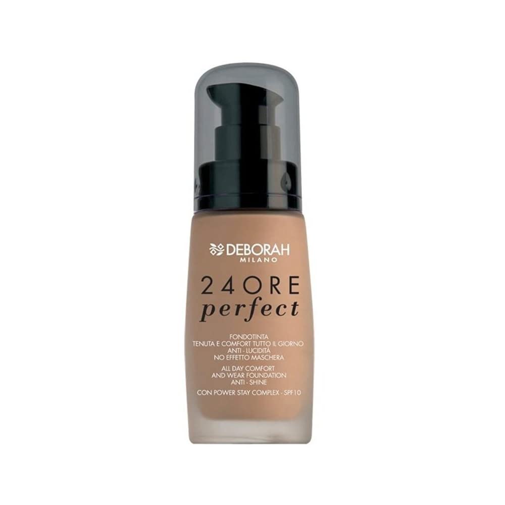 Deborah 24 Hour Long Lasting Perfect Foundation, Beige