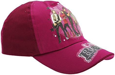 Childrens/Kids Big Girls Camp Rock Baseball Cap (Purple) (4-6 years) (Purple)