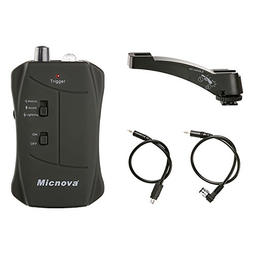 Micnova MQVTN Lightning & Motion & Sound Sensor/Security/Wildlife Trigger for Nikon Cameras