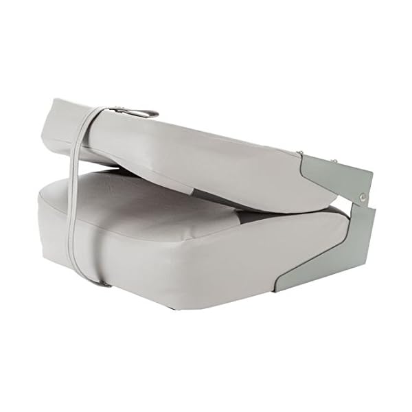 Rage-Powersports-DLX-BOAT-SEAT-GCG-Bass-Fishing-Replacement-Folding-Vinyl-Boat-Seat