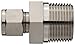 Parker A-Lok 4MSC4N-316 316 Stainless Steel Tube Fitting, Adapter, 1/4