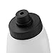 Fitletic Running Water Bottle BPA Free Pair 8 Oz Black Cap Replacement Bottle | Hydration Bottle | Fits Running Belt RB08-01