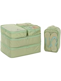 JJ POWER Travel Packing Cubes, Luggage Organizers with Shoe Bag