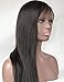 Chantiche Best Yaki Straight Human Hair Wigs for Black Women Glueless Brazilan Human Lace Front Wigs with Baby Hair 130 Density 16inches Natural Color