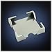 ArtsOnDesk Modern Art Note Holder Dispenser - St209 Stainless Steel Satin Finish Desktop Office Supply Pad Desk Accessory Organizer Memo Note Dispenser Holiday Christmas Gift.