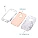 iPhone 5/5S/SE Case, Arukas Marble Design Ultra Slim Scratch Resistant Hybrid Hard PC Back Cover Soft Silicone Bumper Shockproof Protective Case for iPhone 5/5C/SE (4.0 Inch) (marble rose gold)