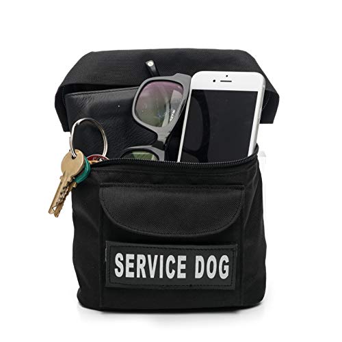 Industrial Puppy Service Dog in Training Vest Harness Saddle Bags with