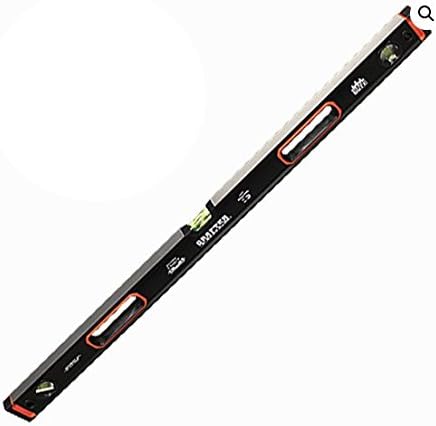 Grafter Tools GFT35114 Fine Build Accurate Durable Spirit Level 1000mm, Black/Orange