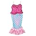 Infant Toddler Baby Halloween Clothes Mermaid Kids Girls Dresses Costume (120 (4-5Y))