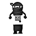 AreTop Flash Drive Cute 32GB, USB2.0 Cute Cartoon Miniature Ninja Shape Thumb Drive Memory Stick Pen Drive Storage Gift for School Students Kids Children Boys