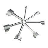 Hanperal Leather Craft Tools Half-Round Cutter Punch Strap Belt Wallet End DIY 10-40mm