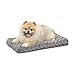 Plush Pet Bed | Ombr&eacute; Swirl Dog Bed & Cat Bed | Gray 21L x 12W x 1.5H - Inches for XS Dog Breeds primary