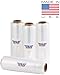 USA PACKING (R) Stretch Wrap Film Shrink Wrap - 17 Inch x 1476 Feet - 3.35 Lbs per Roll. Made in USA with Virgin Material. Durable & Light Weight. Pre Stretch (4 Rolls)