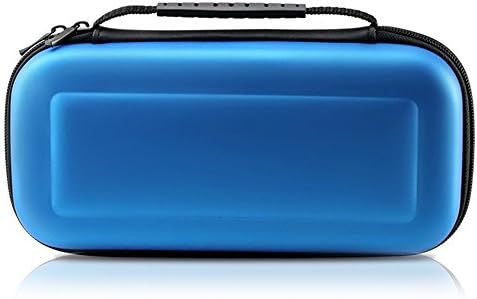 Nintendo Switch Premium Quality Protective Portable Carry Travel Case with Console and Accessories (Blue)