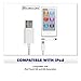 RND Power Solutions MFi Certified Lightning USB 10ft Cable for Apple iPhone and iPad (Pro, Air, Mini) (10 feet/3M/White)