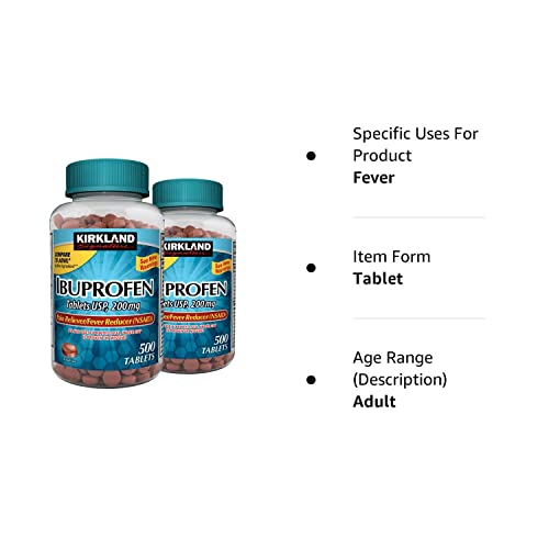 Kirkland Signature Ibuprofen, 200 mg (1000 Count) Pricepulse