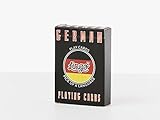 German- Lingo Playing Cards | Language Learning Game Set | Fun Visual Flashcard 