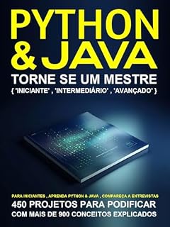 Livro programação em python e java para iniciantes