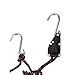 AA Products Ratchet Kayak and Canoe Bow and Stern Tie Down Straps Adjustable Rope Hanger (1/4