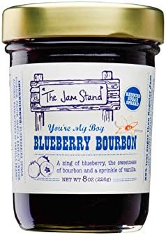 The Jam Stand, Blueberry Bourbon Jam, 9.5 oz
