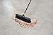 Quickie Bulldozer 18-Inch Smooth Surface Push Broom, Heavy Duty Broom, Cleaning Sweeping Indoor and Outdoor Use