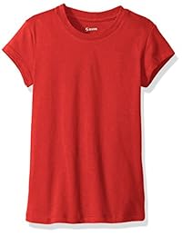 Soffe Big las niñas manga corta Crew