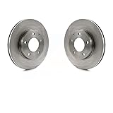 Front Disc Brake Rotors Pair For Mazda 626 Protege