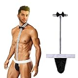 EXP Vision Men Sexy Underwear Bow Tie Briefs Pouch Thong