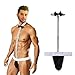 EXP Vision Men Sexy Underwear Bow Tie Briefs Pouch Thong