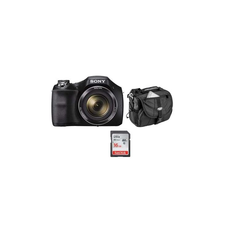 Sony CyberShot DSCH300 Digital Camera, 20.1MP, 35x Optical Zoom