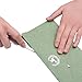 4 Pack Letter Opener Stainless Steel Lightweight Hand Envelope Slitter, Silver