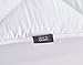 puredown Premium Natural White Goose Down Feather Overfilled Bed Topper 100% Cotton Fabric Mattress Pad, Full, Alternative