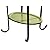 Sunjoy 111106004 Green Party Tub