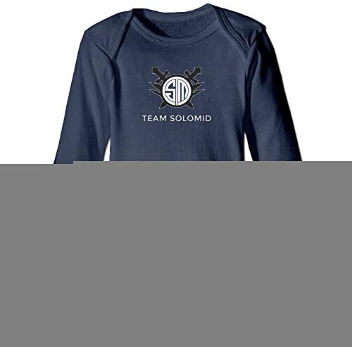 Team Solo Mid TSM Team Kids Baby Long-sleeve Jumpsuit Navy