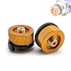 SUNF UA 2 stuks BBQ barbecue fornuis stekker gasadapter gascartouches adapter camping gasfornuis adapter voor picknick…