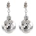 amscan Disco Ball Earrings