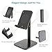 Cell Phone Stand Holder, Multi-Angle Adjustable Smart Phone Desk Stand Dock, Compatible with iPhone, Samsung Galaxy and All Android Phone Up to 10.5 Inch