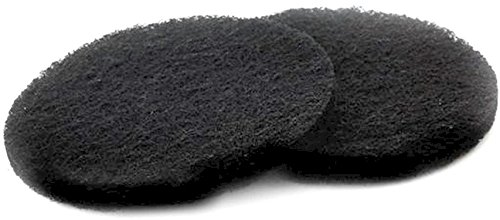 Natural Home Compost Bin Replacement Filters (2 Pack), 1.8 gallon, Black