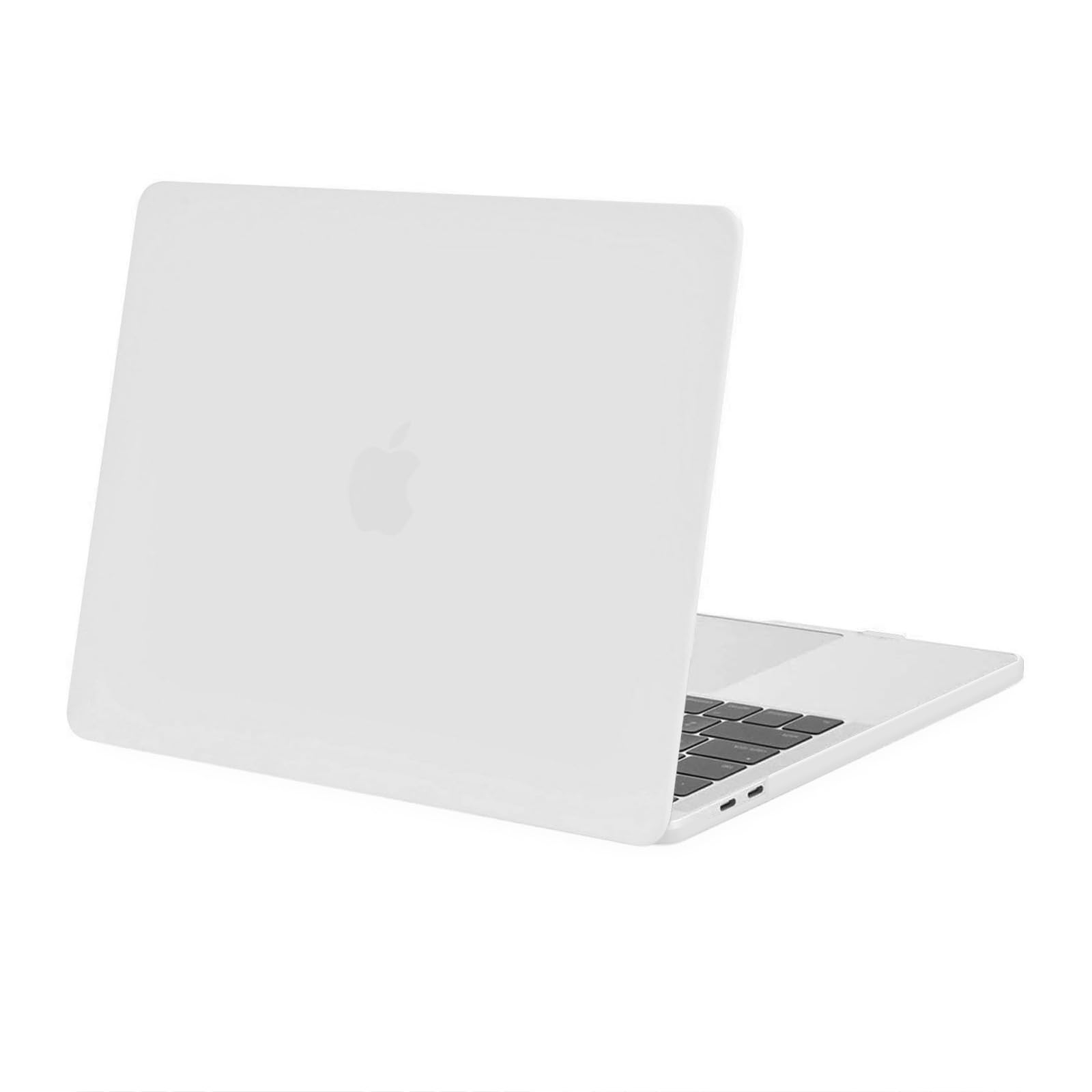 MOSISO Compatible with MacBook Pro 13 inch Case 2026 2025 2024 2023 2022-2016 M2 M1 A2338 A2289 A2251 A2159 A1989 A1706 A1708 with/without Touch Bar, Plastic Hard Shell Case Cover, White