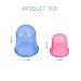Silicone Cupping Therapy Sets Anti-cellulite Vacuum Cups Kit Back Leg Neck Message Cupping for Pain Relief Health Care, 2pcs