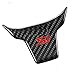 ZXMOTO Carbon Fiber Inner Steering Wheel Cover Trim Refit Fits for Honda Civic Si 2016-2017 2018