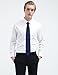 Alizeal Knit Tie for Men, Solid Slim Casual Knitted Neckties,Navy