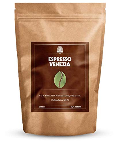 Henry´s Espresso Venezia 250g - würzige, kräftige und ausgewogene Espresso-Mischung - erlesene Qualität - Handwerklich…