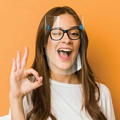 IHHI DIV-Christmas Face_Masks for Adults, you can DIV pictures (Without eyes-blue)