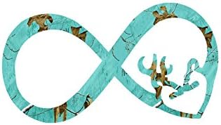 Best Infinity Teal Camo decal